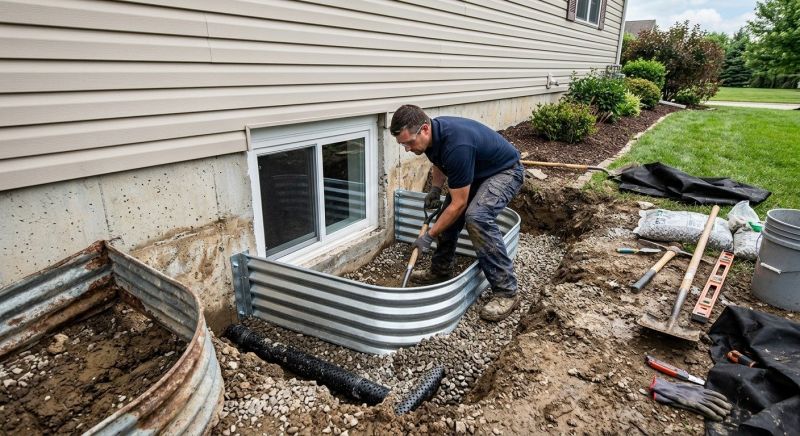 Window Well Installation in Conroe, TX